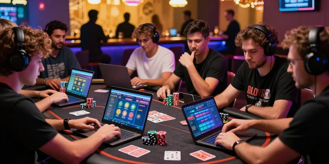 Casino en ligne retrait rapide 2026 : joueurs heureux profitant de retraits instantanés dans un environnement vibrant.