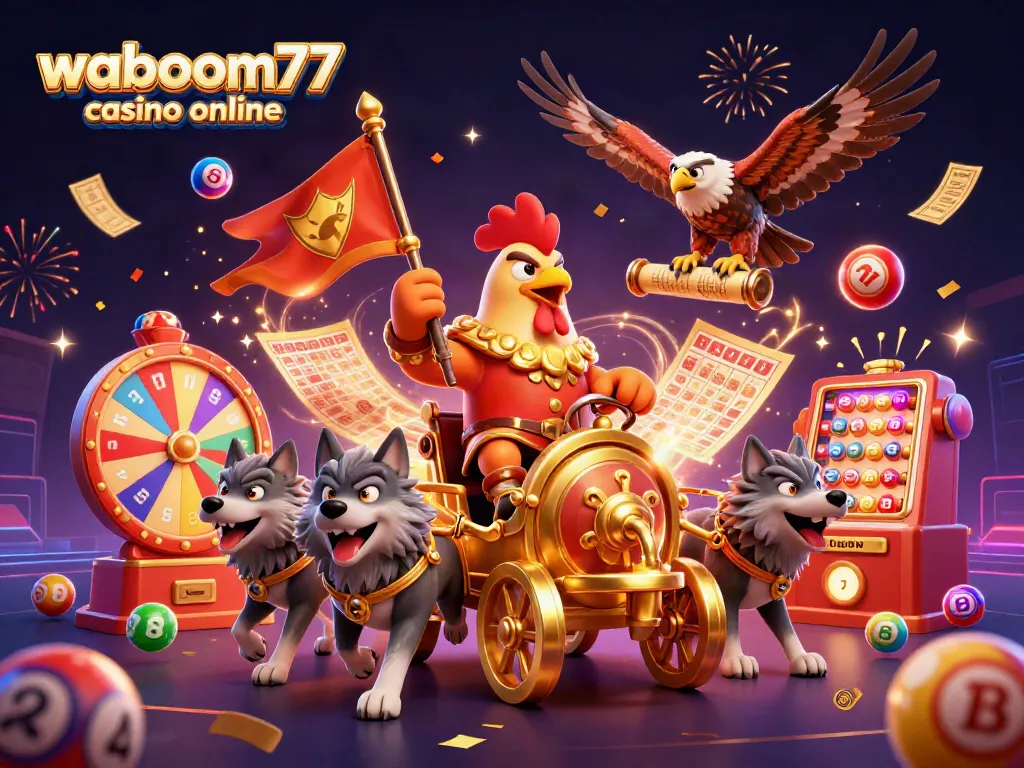 Experience thrilling games at waboom77 casino online with exciting visuals and engaging elements.