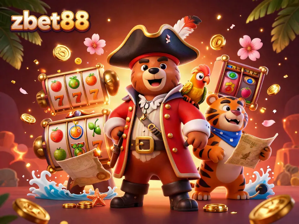 Experience thrilling slots with zbet88, featuring vibrant symbols and exciting gameplay in a dynamic casino setting.