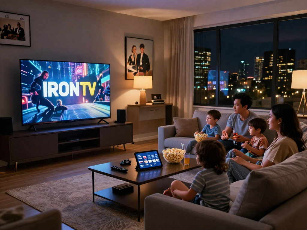 Profitez de l'expérience cinéma à domicile avec Iron tv en 4K.