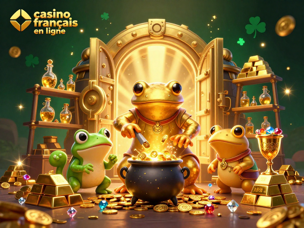 Déposez vos gains en or avec l'alchimiste à notre casino français en ligne. Richesse et stratégie vous attendent !