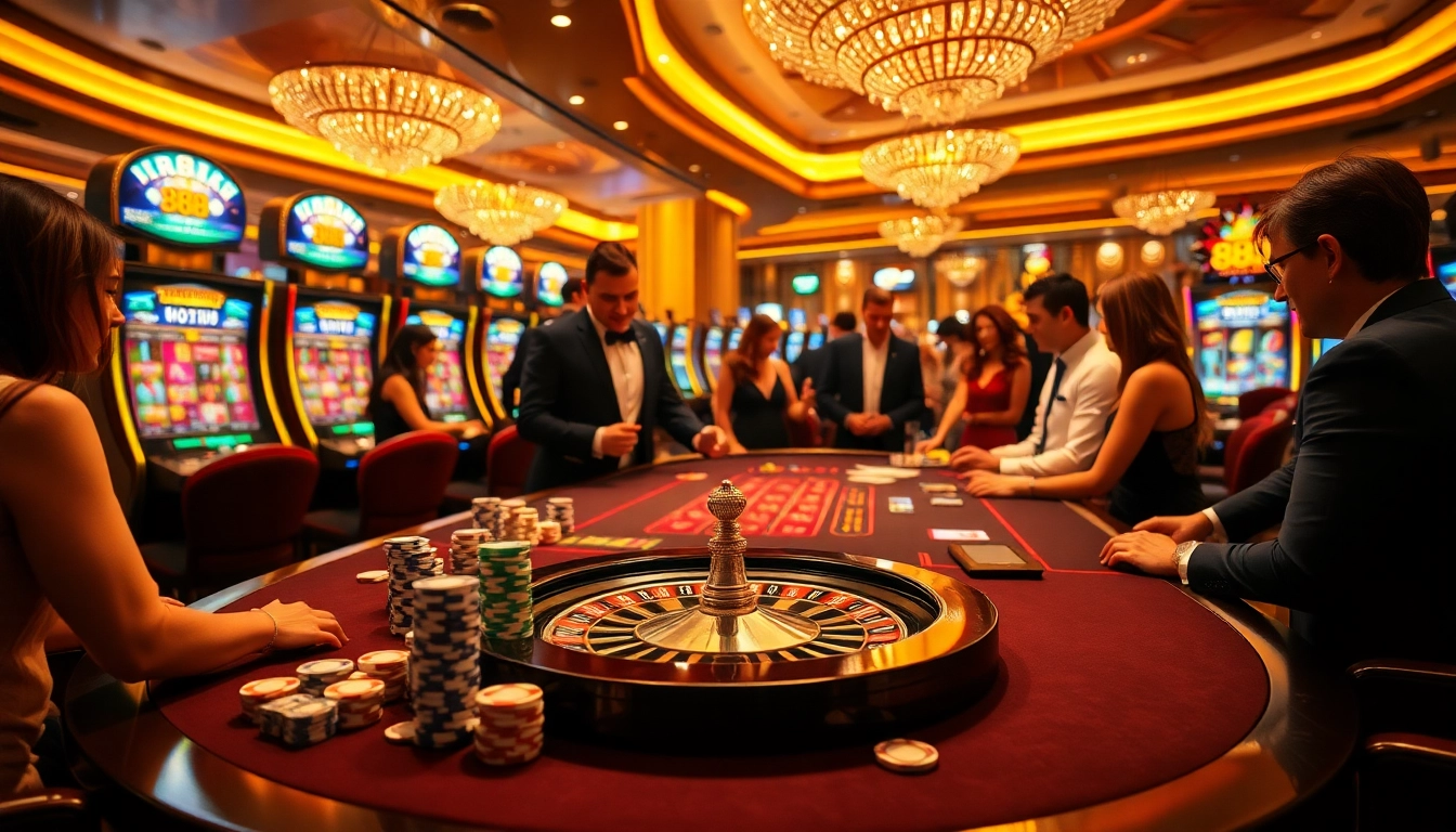Experience the thrill of winning at 888b with exciting casino games and vibrant atmosphere.
