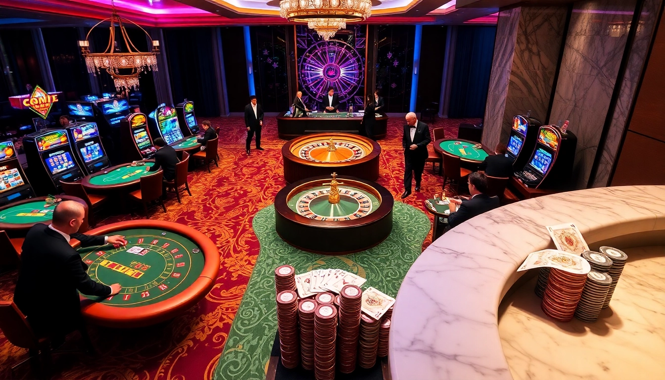 Engage with exciting gambling action at https://topclub.space/ filled with elegant tables, vibrant machines, and high-energy players.