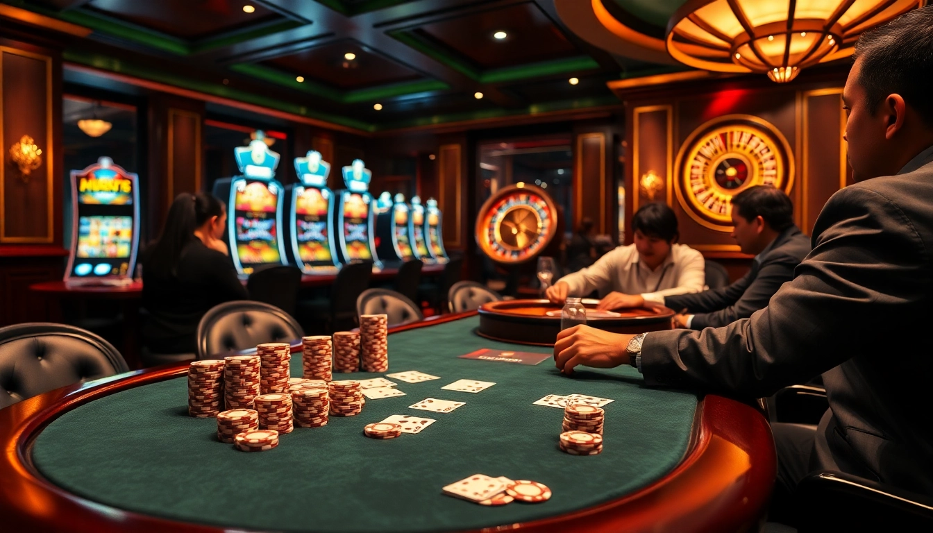 Experience thrilling gameplay at u888 com, with vibrant poker chips and an exciting casino feel.