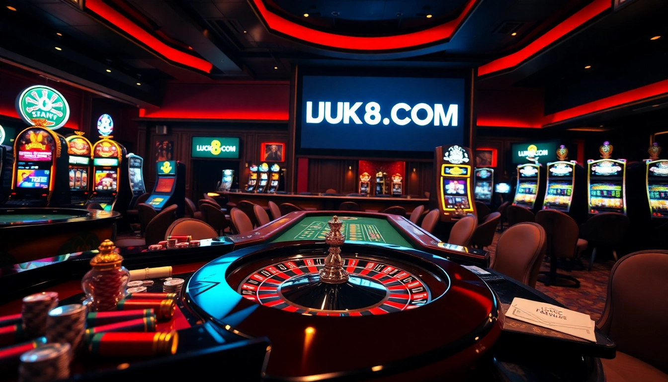 Experience excitement and winning strategies at LUCK8.COM casino games and betting tables.
