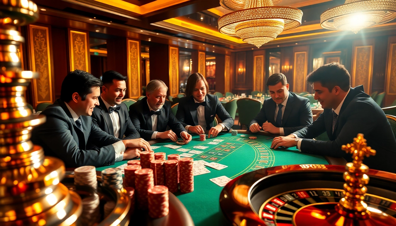 Experience the thrill of 789f nhà cái through an exciting poker game scene.
