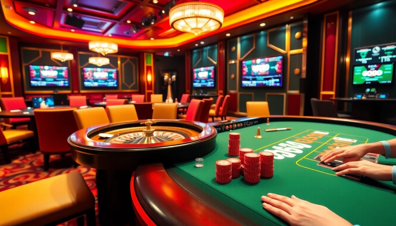 Experience the excitement of siu88 casino with vibrant poker games and roulette.