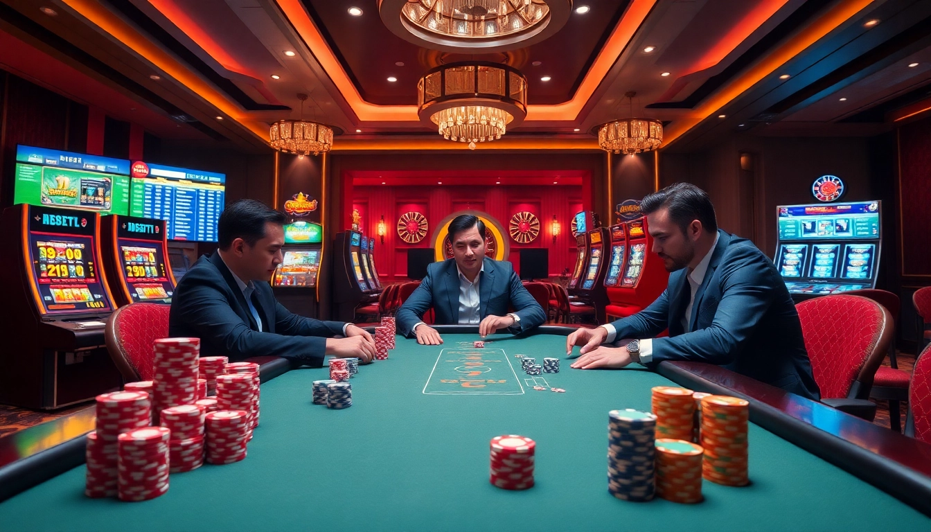 Experience thrilling gameplay at u888 com with vibrant casino visuals showcasing poker and slots.