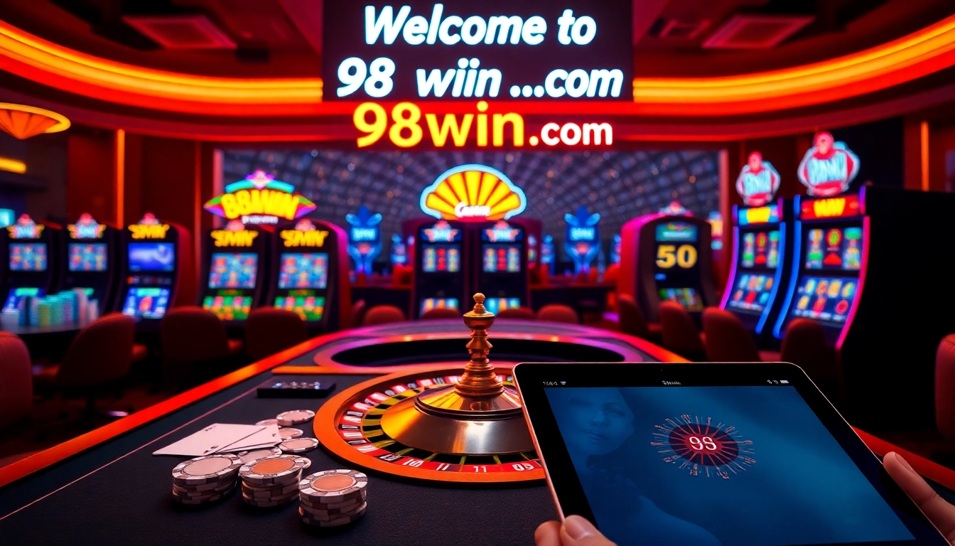 Experience high-stakes action at 98win com with vibrant casino games and thrilling jackpots.