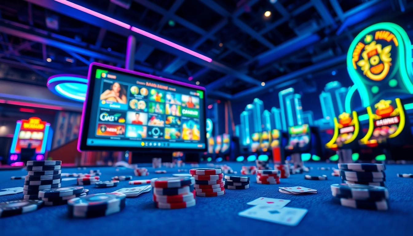 Découvrez un casino en ligne fiable avec une interface de jeu vivante et des éléments captivants.