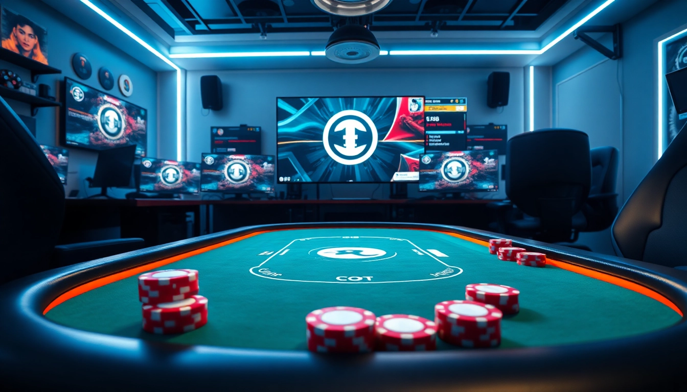 Évaluation de coinpoker avis avec une ambiance de jeu dynamique et une interface numérique captivante. related image