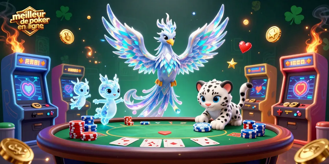 Jouez sur le meilleur site de poker en ligne avec enthousiasme autour d'une table dynamique.