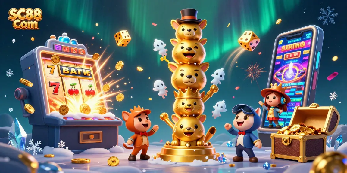 Spin to win at SC88 Com with vibrant 3D casino elements attracting gamers!