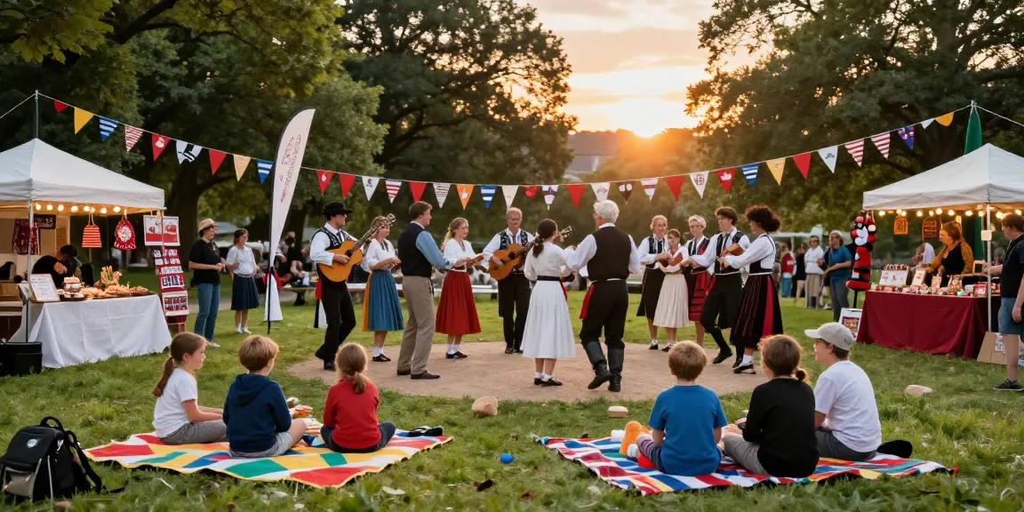 Experience the vibrant atmosphere of the Keleier festival showcasing m98 true wallet payments immersed in Breton culture.